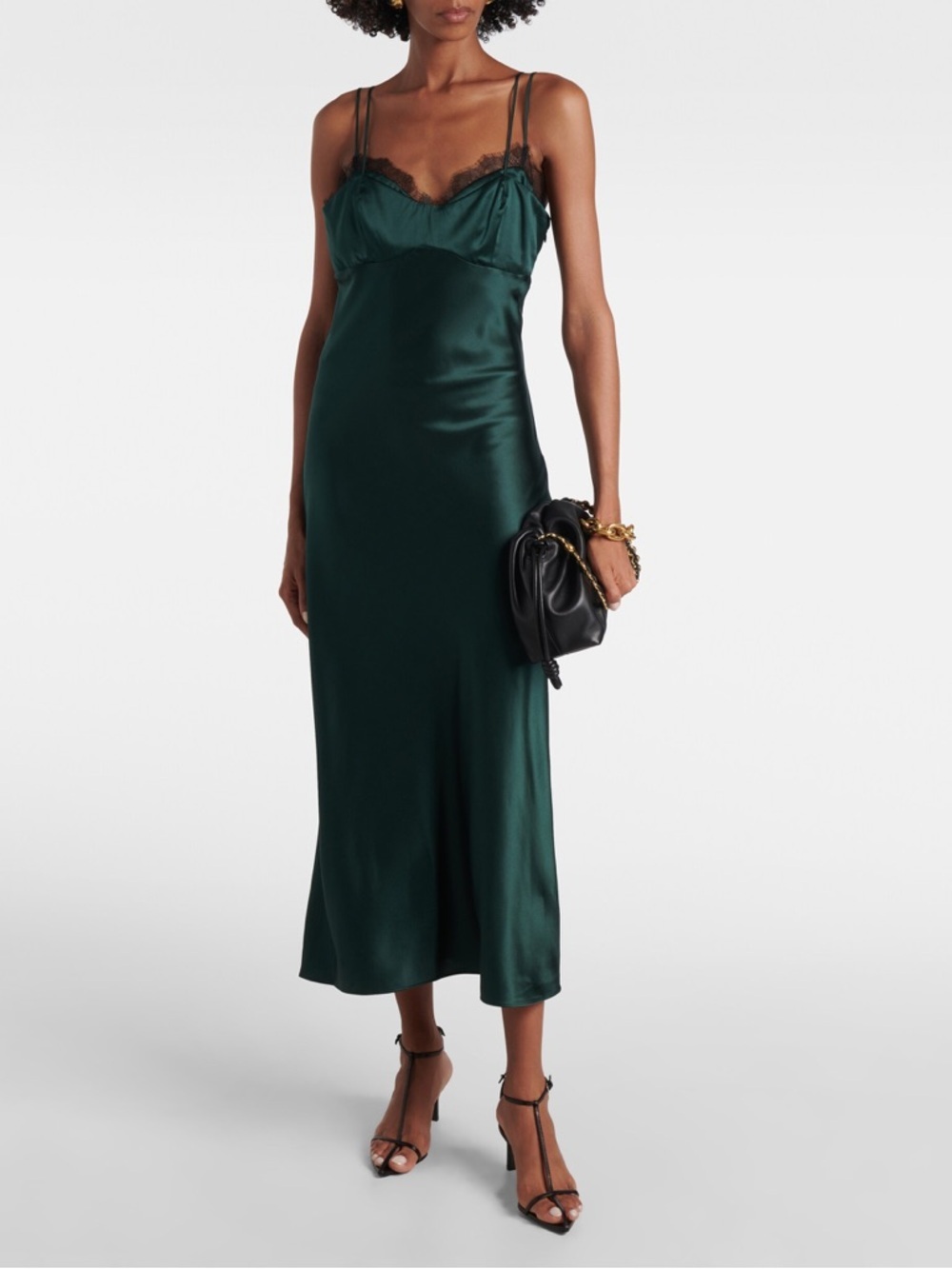Veronica Beard Bixie Silk-Blend Satin Slip Dress